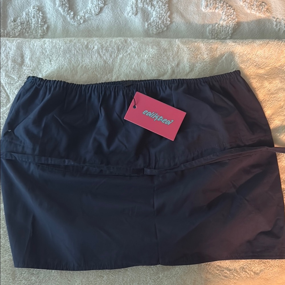 Edikted Black Mini Skirt